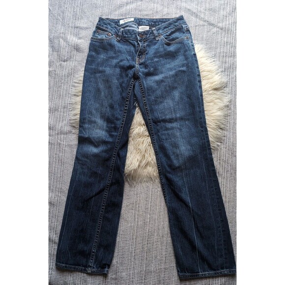 Banana Republic Medium Wash Contoured Boot Cut Women's Jeans Size 2 Short - Picture 2 of 10